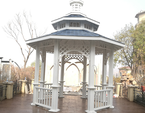 防腐木凉亭